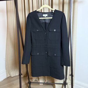 A.L.C. | Size 12 | Black Iris Tailored Mini Dress